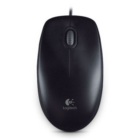 MOUSE LOGITECH "B100 Mouse Black USB" 3