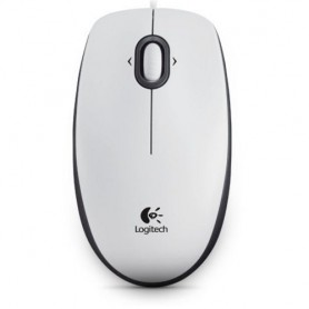 MOUSE LOGITECH "B100 Mouse White USB" 3