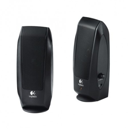 CASSE LOGITECH "S120 Black" 2.0 oem - 98