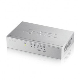 SWITCH ZYXEL GS-105B v3 5P LAN GIGABIT U NMANAGED DESKTOP Case Metallico