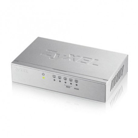 SWITCH ZYXEL GS-105B v3 5P LAN GIGABIT U NMANAGED DESKTOP Case Metallico