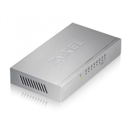 SWITCH ZYXEL ES-108A v3 8P LAN 10/100M U NMANAGED DESKTOP Case Metallico