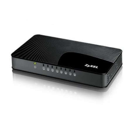 SWITCH ZYXEL ZYXGS-108S 8P LAN GIGABIT U NMANAGED DESKTOP Case Plastica Formato Mini