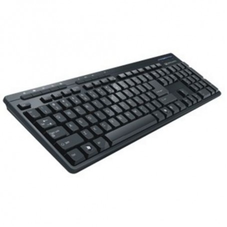 TASTIERA ATLANTIS PREMIUM 110 P013-WL618 -U MULTIMEDIALE USB 5 tasti rapidi per Internet Black
