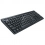 TASTIERA ATLANTIS PREMIUM 110 P013-WL618 -U MULTIMEDIALE USB 5 tasti rapidi per Internet Black