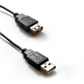 Atlantis cavo prolunga USB-2.0 A/A - M/F 1m P019-UB2-AAMF-1