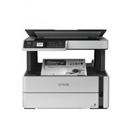 MULTIFUNZIONE EPSON EcoTank MONO ET-M217 0 A4 15PPM 250FF DUPLEX LAN WiFi USB starter kit di 11000PP