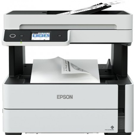 MULTIFUNZIONE EPSON EcoTank MONO ET-M318 0 A4 15PPM 250FF ADF DUPLEX LAN USB WiFi starter kit di 11000PP