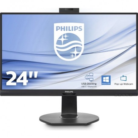 MONITOR PHILIPS LED 23.8"Wide 241B7QUBHE