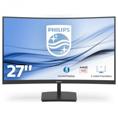 MONITOR PHILIPS LED 27" Wide CURVED 271E