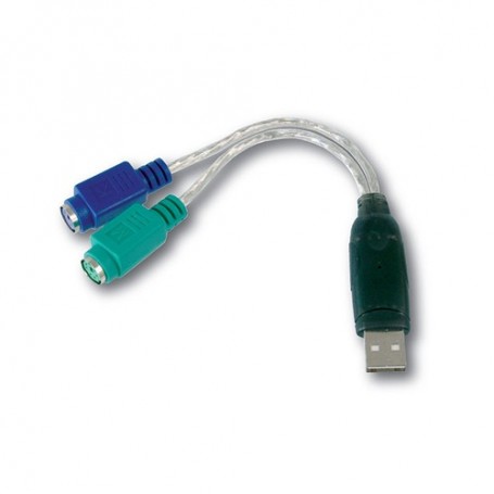 CAVO ADATTATORE DIGITUS DA USB a 2xPS2 M