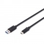 CAVO DIGITUS USB A-C M-M 1MT NERO