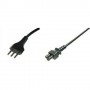 CAVO ALIMENTAZIONE LINK SPINA ITALIANA T RIPOLARE 10A - PRESA COMPAQ TRIPOLARE C5 1.80mt
