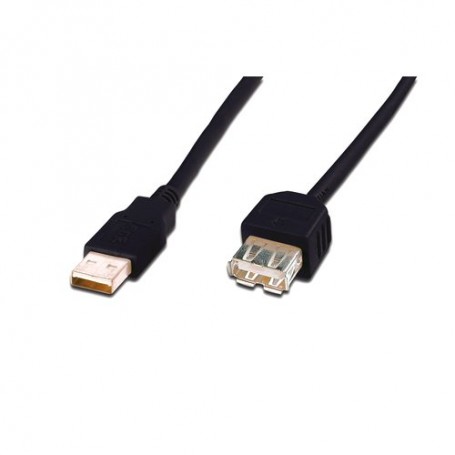 CAVO DIGITUS USB 2.0 A-A M-F PROLUNGA 3m
