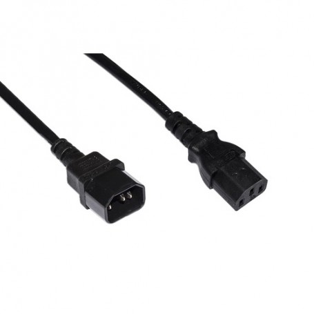 CAVO ALIMENTAZIONE LINK PROLUNGA MASCHIO /FEMMINA 1,8mt NERO - LKIEC18