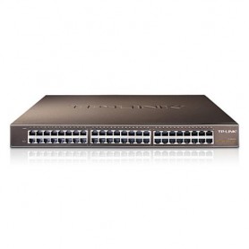 SWITCH TP-LINK TL-SG1048 48P LAN GIGABIT DESKTOP 10/100/1000Mbps RACKMOUNTABLE RJ45 CASE ACCIAIO