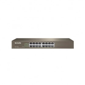 SWITCH TENDA TEF1016D 16P LAN DESKTOP 10 /100M RJ45 CASE METALLICO RACKMOUNTABLE