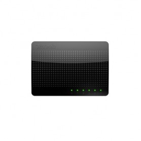 SWITCH TENDA SG105 5P LAN GIGABIT DESKTO P 10/100/1000Mbps RJ45 CASE PLASTICA