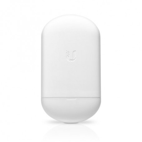 NANOSTATION UBIQUITI LOCO5AC 5Ghz, 5AC L oco NANO 2x2MIMO TDMA, AIRMAX AC, radio integrata2.4Ghz Management, alim POE non
