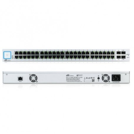 UniFI UBIQUITI SWITCH 48 PORTE LAN GIGAB IT, 1P SFP, 2P SFP+, NO PoE, US-48