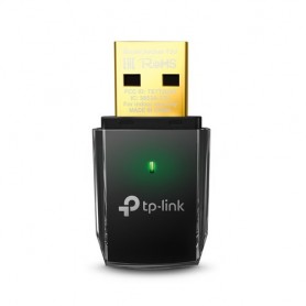 ADATTATORE WIRELESS TP-LINK Archer T2U V 3 DUAL BAND USB 2.0 433Mbps at 5Ghz + 150Mbps a 2.4Ghz, 802.11ac/a/b/g/n