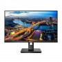 MONITOR PHILIPS LED 23.8"Wide 245B1/00 I PS 2560x1440 250cd/mq 1000:1 2x2W MM Pivot RegH VGA DVI HDMI DP HUB USB