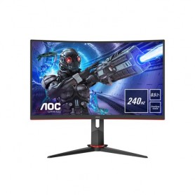 MONITOR AOC LED 27" Wide CURVED C27G2ZU/ BK 1920x1080 0.5ms 300cd/mq 3.000:1(80.000.000:1) 2x2W MM Reg.H 2HDMI DP GAMING