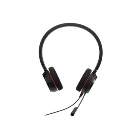 Cuffia professionale Jabra EVOLVE 20 MS Duo USB, Cancellazione di rumore,USB,tasto "Mute",certificata Microsoft