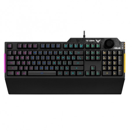 TASTIERA ASUS TUF K1 GAMING USB 2.0 DYNA MIC RGB - BLACK