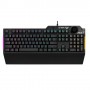 TASTIERA ASUS TUF K1 GAMING USB 2.0 DYNA MIC RGB - BLACK