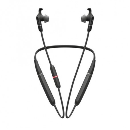 Cuffia professionale Jabra wireless Evol ve 65e MS Skype for Business con cancellazione del rumore e Bluetooth 5.0