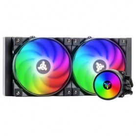 COOLER ITEK " EVOLIQ 240 ARGB" 240mm (Ra ff. a Liquido) ARGB tramite controller o MB, PWM, SKT UNIVERSALE - ITLCEVO240