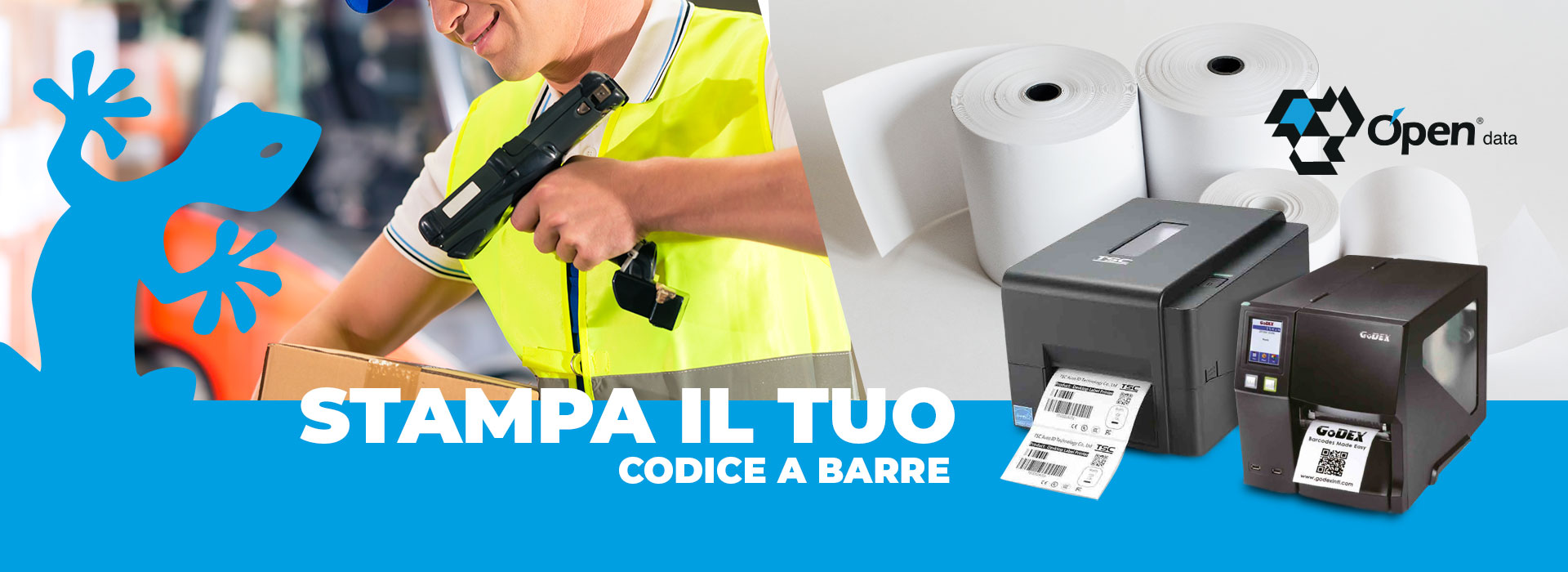 Stampa il tuo codice di barre.